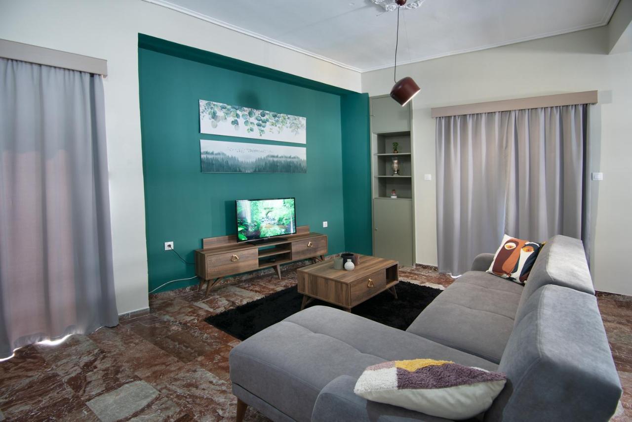 Emerald 110M2 Entire Floor Apt Steps To City'S Heart Kalamata Ngoại thất bức ảnh