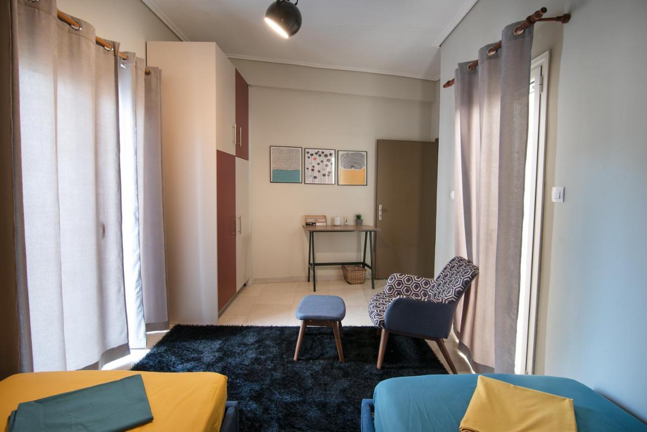 Emerald 110M2 Entire Floor Apt Steps To City'S Heart Kalamata Ngoại thất bức ảnh